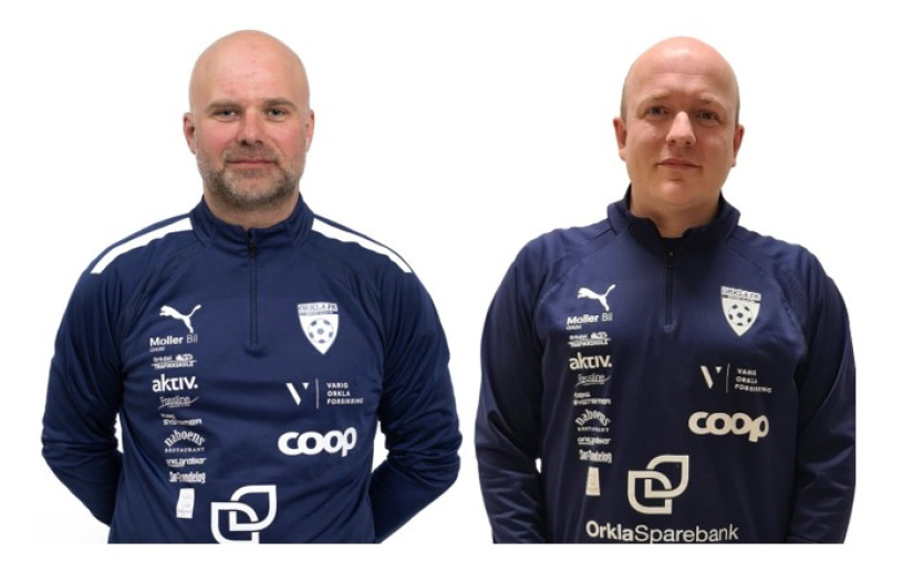 Trenerteam Orkla menn 2025